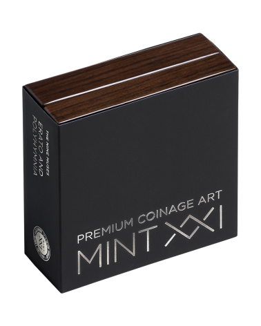 Cameroon 2026 - Erato and Polyhymnia The Nine Muses Ag999 2oz proof