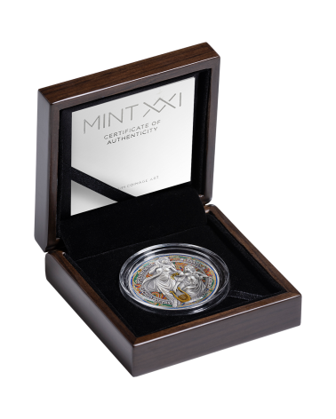 Cameroon 2026 - Erato and Polyhymnia The Nine Muses Ag999 2oz proof