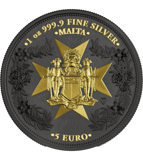 2026 Malta Golden Eagle 5 Euro 1 oz Silver BU - Limited Edition