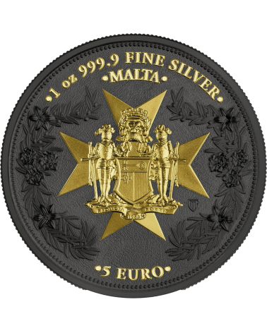 2026 Malta Golden Eagle 5 Euro 1 oz Silver BU - Limited Edition