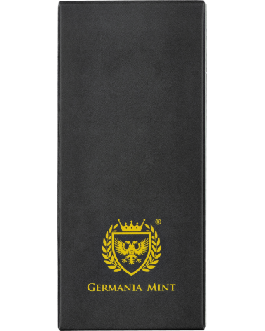 Copper bar Cu 999 Germania Mint - 1000g Raw Bar