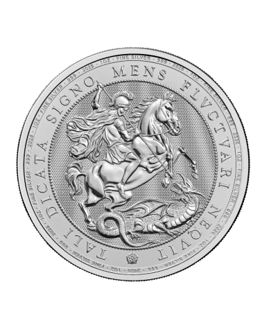 Great Britain 2026 - St George and the Dragon Ag999 1oz BU