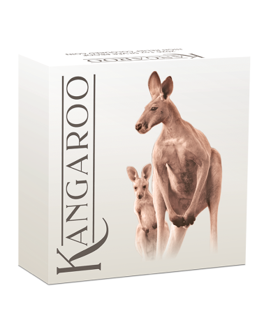 Australia 2026 - Kangaroo Ag999.9 1oz proof high relief coloured