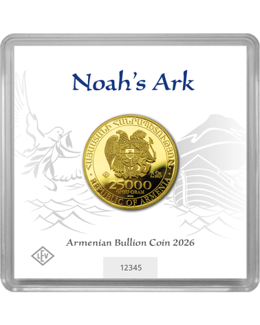 Armenia 2026 - Noah's Ark Au999.9 1/2 oz BU