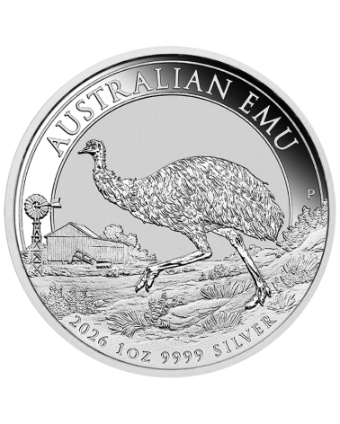 Australia 2026 - Emu Ag999.9 1 oz BU