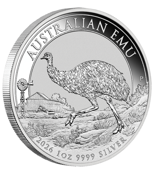 Australia 2026 - Emu Ag999.9 1 oz BU