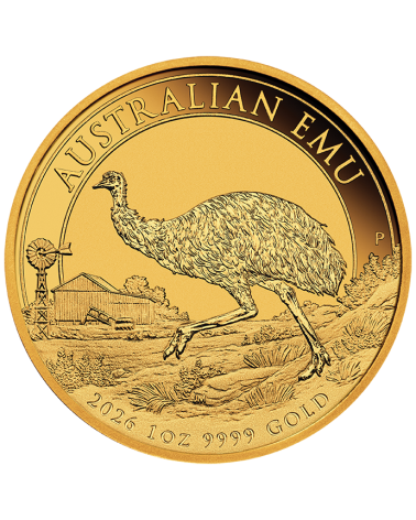 Australia 2026 -  Emu Au999.9 1 oz BU