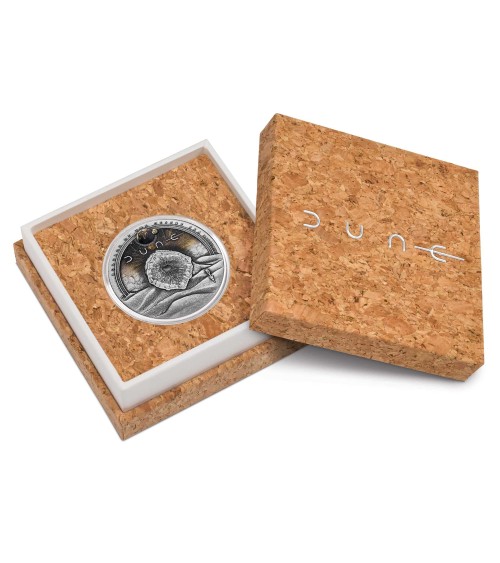 Tuvalu 2026- Dune Scourge of the Desert Sea Ag999.9 2oz Antiqued Coloured