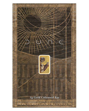 Gold bar Au999.9 - The Perth Mint 2026 Legendary - Dune 1g Colored Minted Bar