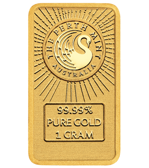 Gold bar Au999.9 - The Perth Mint 2026 Legendary - Dune 1g Colored Minted Bar