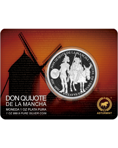 Cameroon 2026 - Don Quijote de la Mancha - Ag999.9 1 oz Proof