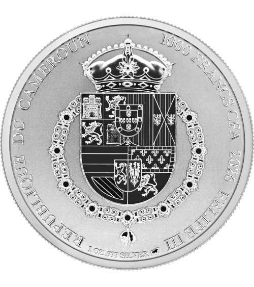 Cameroon 2026 - Don Quijote de la Mancha - Ag999.9 1 oz Proof
