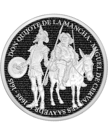 Cameroon 2026 - Don Quijote de la Mancha - Ag999.9 1 oz Proof