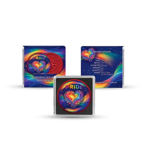 2026 Universal Bullion 1oz - Pride Month