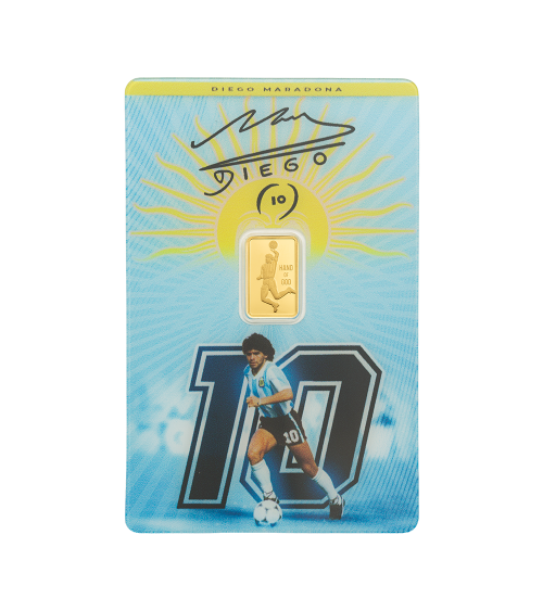 Gold bar Au999.9 - PAMP Maradona 1g