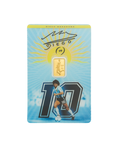 Gold bar Au999.9 - PAMP Maradona 1g