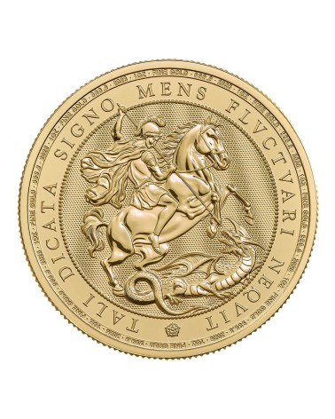 United Kingdom 2026 - St George and the Dragon Au 999.9 1 oz BU