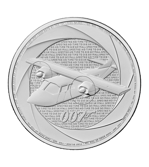 Great Britain 2026 - Six Decades of 007- Bond of the 2010s Ag999 1oz BU