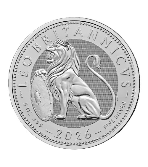 Great Britain 2026 - The British Lion Ag999 5 oz BU