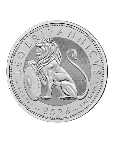 Great Britain 2026 - The British Lion Ag999 5 oz BU