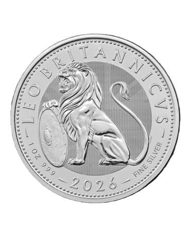 Great Britain 2026 - The British Lion Ag999 1 oz BU