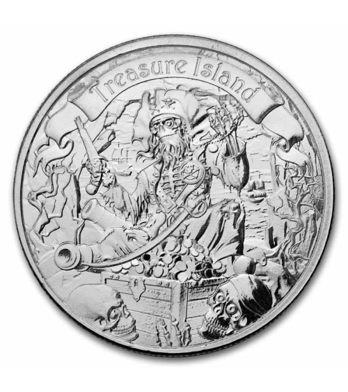 Niue 2026 - Treasure Island Ag999 1 oz BU