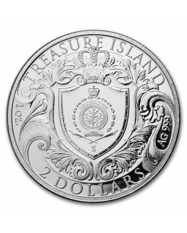 Niue 2026 - Treasure Island Ag999 1 oz BU