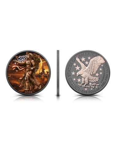 USA 2026 - American Eagle Ag999 1 oz The Conquest of Mars