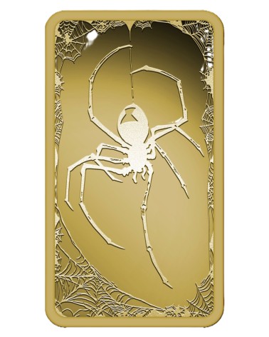 Liberia 2026 - Black Widow Spider Au999 1/200 oz Proof-like