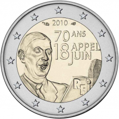 France 2 Euro 2010 - 70th Anniversary of General De Gaulle Appeal of 18 June
