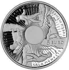 Latvia 5 Euro 2014 - Coin of the season Silverproof coin