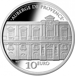 Malta 10 Euro 2013 - The Auberge de Provence Silver proof coin