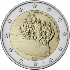Malta 2 Euro 2013 - 1921 Self Government with Dutch Mintmark