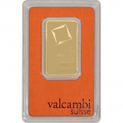 Gold bar Au999.9 Valcambi - 31,1 g