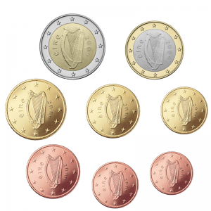 Ireland 2009 – Euro coins set from 1c to 2 €