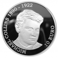 Ireland 10 Euro 2012 - Michael Collins Silver proof coin