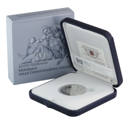 Vatican City 10 Euro 2014 - Pontificte of H.H. Francis II Silver proof coin
