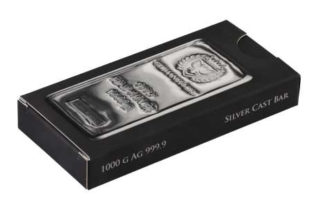 Germania Mint Ag999.9 Cast Bar 1000 g