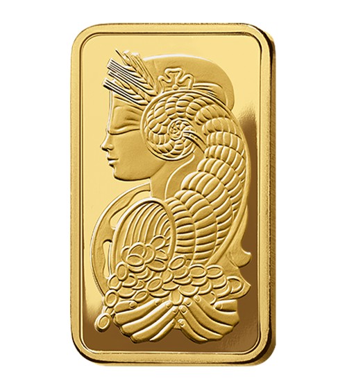 Gold bar Au999.9 PAMP - 10 g