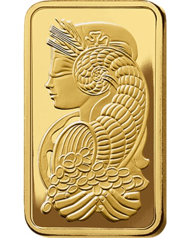 Gold bar Au999.9 PAMP - 10 g