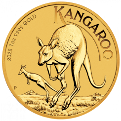 Australia 2022 - Kangaroo Au999.9 1 oz BU