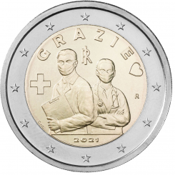 Italy 2 euro 2021 - Healthcare Professions - COIN ROLL