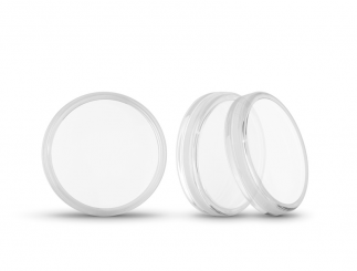 Capsule 38,8mm with lens -  set of 50 pieces