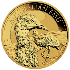Australia 2022 - Australian Emu Au999.9 1 oz