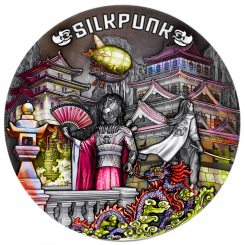 Niue 2022 - The Punk Universe - Silkpunk Ag999 2 oz