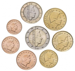 Luxembourg 2020 - Euro coin set 1c - 2€