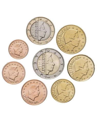 Luxembourg 2020 - Euro coin set 1c - 2€