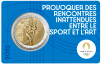 France 2 Euro 2022 - Olympic 2024 coincard BLUE