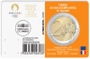 France 2 Euro 2022 - Olympic 2024 coincard YELLOW