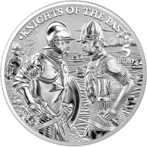 2022 Knights of the Past 5 euro 1 oz BU